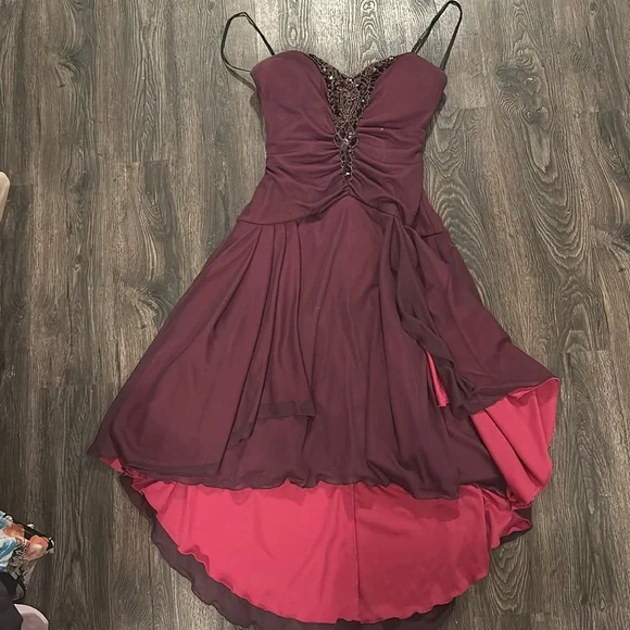 homecoming dresses 2023 cheap Short Ruffle Dress Cocktail Homecoming Midi Mac Duggal 56223 – The Dress  Outlet main image 1